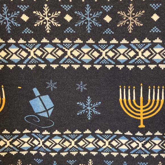 Hannah Anderson Size 120 CM/US 6–7 Hanukkah Long Sleeved Shirt 3368 - Picture 4 of 12